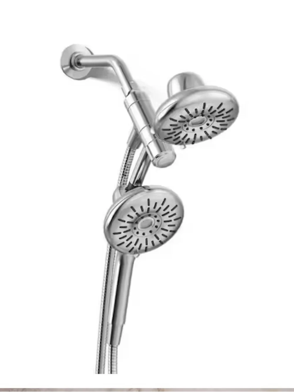 Kohler Dual-Head Chrome Shower System with Handheld Spray